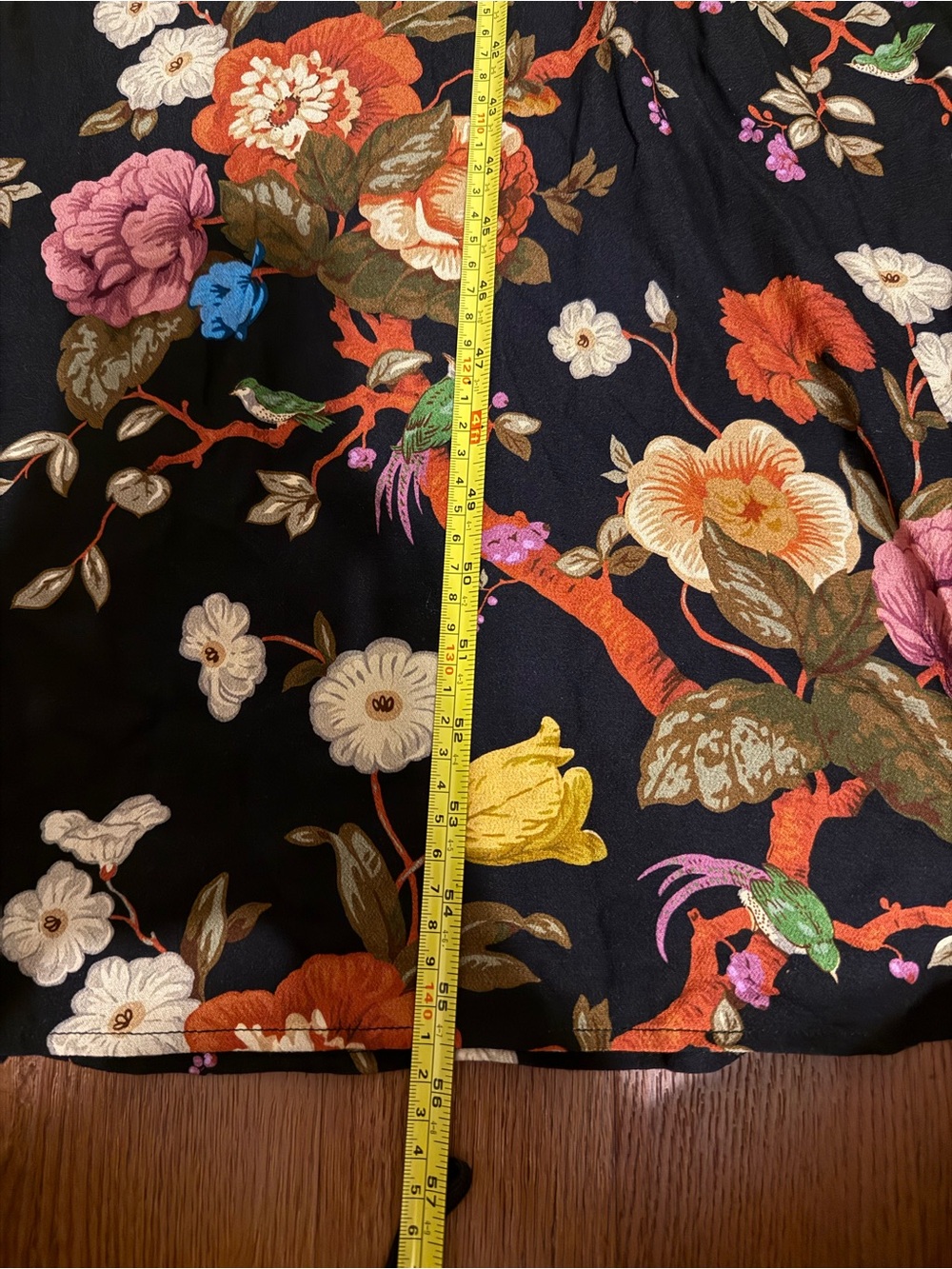 Tuckernuck Baroque Floral Irina Maxi Dress with Lace Trim - Size XXXL - Picture 7 of 8